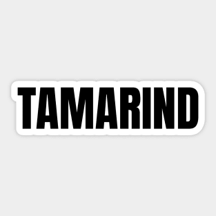 Tamarind Word - Simple Bold Text Sticker